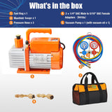 R32 HVAC Vacuum Pump Kit