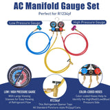 R1234yf 4CFM Sparkless Vacuum Pump and Gauge Set