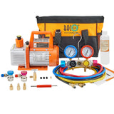 4CFM HVAC Vacuum PUm Kit(R134a,R410a,R22)