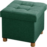 15” Linen Storage Ottoman