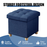 15” Linen Storage Ottoman