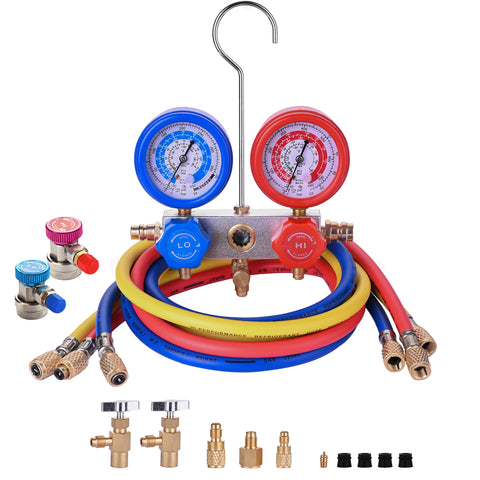 R32 R134a R410a R12 Manifold Gauge