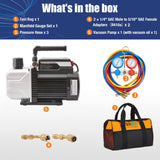 R32 HVAC Vacuum Pump Kit(EU)