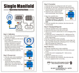 Single Manifold Gauge Kit (Only sold in Europe)
