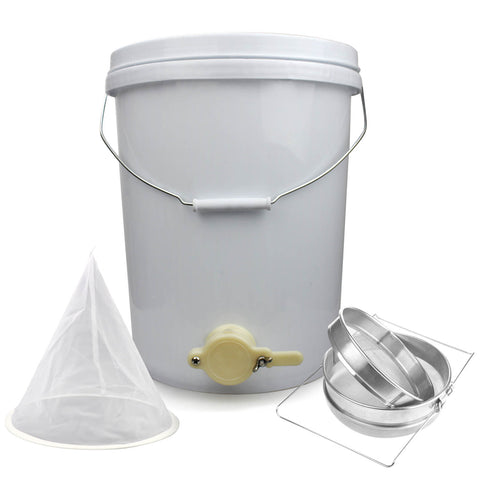 Honey Bucket and Beekeeping Filter Kit