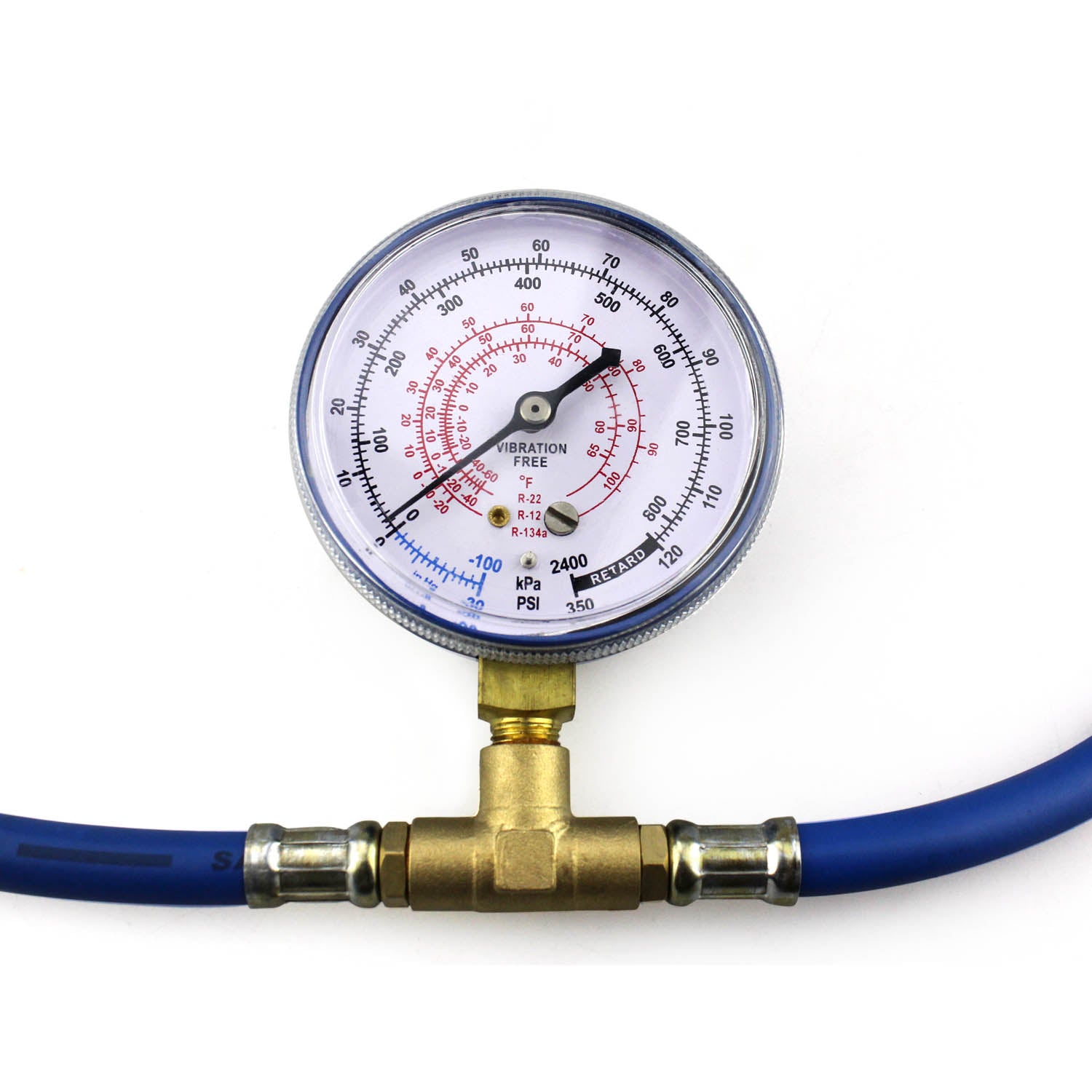 BACOENG R134a AUTO AC U-Charge Hose With Gauge And Can Tap HVAC : .co. Uk - View #12