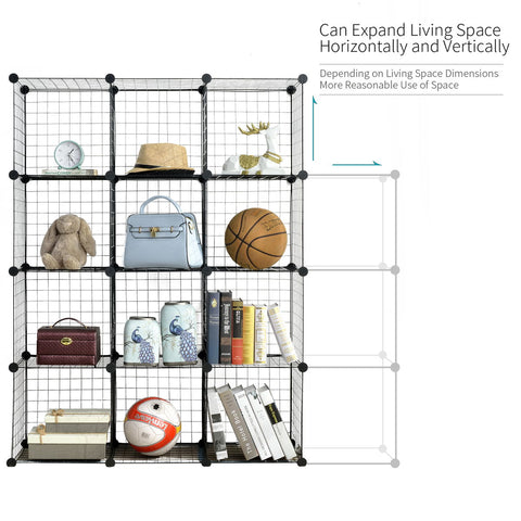 Metal Wire Storage Cubes(12 Cubes) – BACOENG