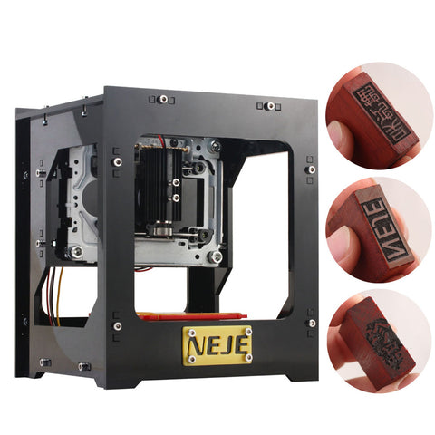 Mini USB Laser Engraver Carver Automatic DIY Print Engraving Carving Machine Off-line Operation with Protective Glasses